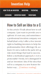 Mobile Screenshot of invention-help.com