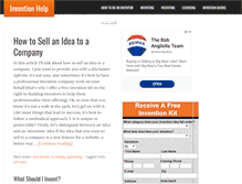 Tablet Screenshot of invention-help.com